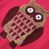 vidaXL Kinder-Langarmshirt Knallrosa 116