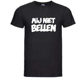 Mij niet bellen T-shirt — Wit / XS