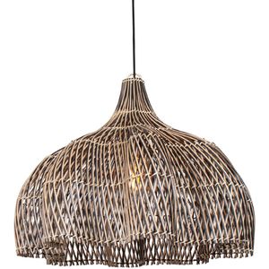 Rotan hanglamp Tulip Stripes 60cm