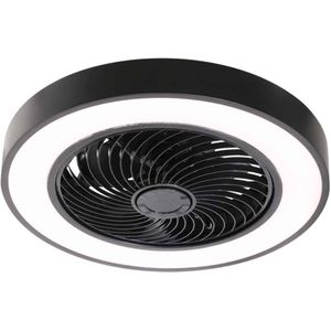 Fiato - Plafondlamp - Zwart - Met Ventilator - Ø 50cm