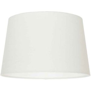 Hanglampenkap linnen | Ø 18 cm | wit modern