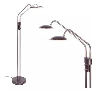 Kalb Material voor Meubels 3W LED Bedlamp dimbaar Leeslamp Nachttafellamp Bedlamp Leeslamp, Selectie: 2-delig set chroom