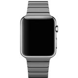 Casecentive Slim Stainless Steel Watch Strap Apple Watch 42 / 44 mm zwart