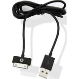 Muvit Charge & Sync cable 30-pin 3 m Black