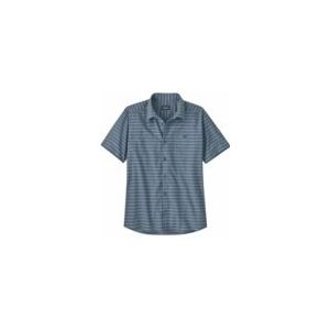 Shirt Patagonia Men Go To Shirt Boardwalk Stripe Utility Blue-M