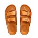 Freedom Moses - Copper - Slipper - Koper - Polyester - Antislip Zool
