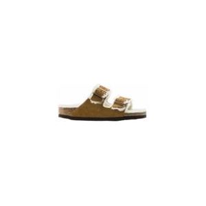 Birkenstock Arizona Fell Pantoffels - Sloffen - Dames - Bruin