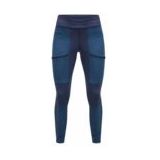 Legging Peak Performance Women Vislight Track Tights Salute Blue Blue Steel-M