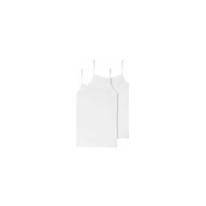 Ondershirt Schiesser Women 174388 95/5 Organic White (2-Pack)-Maat 48