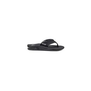 Reef Fanningblack Dames Slippers - Zwart