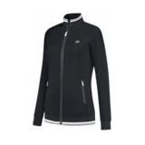 DUNLOP Club Gebreid vest voor meisjes, zwart, maat 128