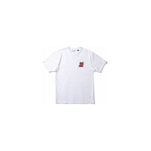 T-Shirt Edmmond Studios Men Worm Plain White-M