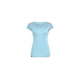 T-Shirt Salewa Women Puez Melange Dry W S/S Tee Air Blue Melange-XL