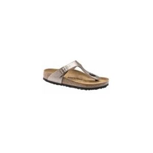 Slipper Birkenstock Women Gizeh Birko-Flor Graceful Taupe Narrow-Schoenmaat 39