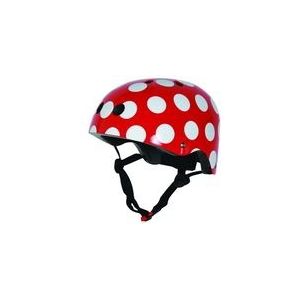 Helm Kiddimoto Red Dotty-48 - 53 cm