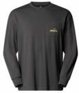 The North Face - Expedition Celebration - Oversized T-shirt - Anthracite Grey - Lange Mouwen