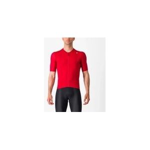 Fietsshirt Castelli Men Espresso Jersey Rich Red/Deep Bordeaux-S