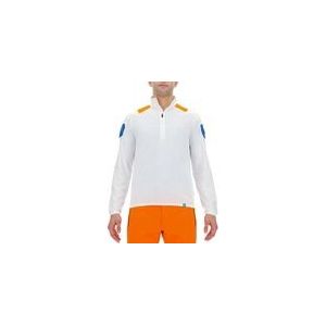 Skipully UYN Men Natyon Tricolor 2Nd Layer Half Zip White-XL