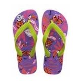Slipper Havaianas Kids Top Fashion Lemon Green/Dark Purple-Schoenmaat 29 - 30