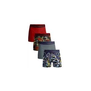 Boxershort Muchachomalo Men shorts Price Guns N Roses Print/Print/Grey/Red (4-pack)-S