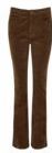 Dubarry - Elderflower - Broek - Mocha - 98% Katoen, 2% Elastaan - Bootcut
