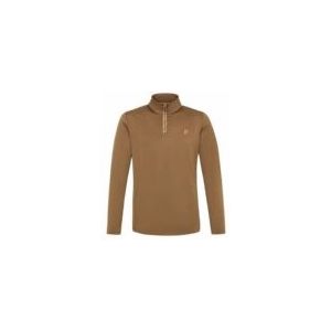 Skipully Protest Men WILL 1/4 Zip Top Sandy Brown-XXL