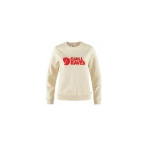 Trui Fjällräven Women Fjällräven Logo Chalk White Flame Orange-XS