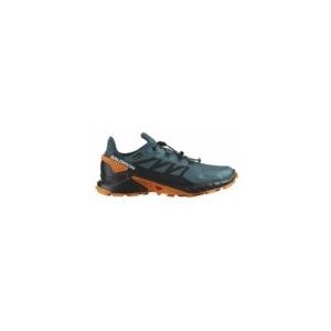 Trailrunning schoen Salomon Men Supercross 4 GTX Stargazer Black  Turmeric-Schoenmaat 40