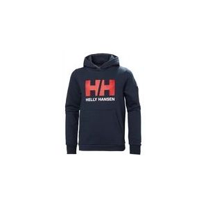 Trui Helly Hansen Junior Logo Hoodie 2.0 Navy 22-Maat 152