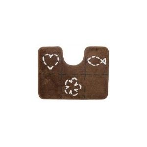 Sealskin Tack Toiletmat 45x60 cm - Acryl - Bruin