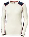 Ondershirt Helly Hansen Women Lifa Merino Midweight Crew OffWhite 22-L