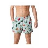 Björn Borg - Borg Print Swim Shorts - Zwembroek - Pumpkin Patch Big 1