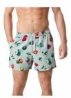 Björn Borg - Borg Print Swim Shorts - Zwembroek - Pumpkin Patch Big 1