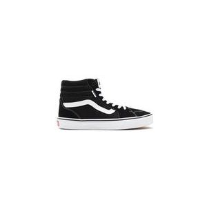 Vans Men Filmore Hi Suede Canvas Black White-Schoenmaat 41