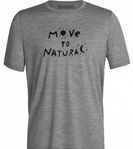 T-Shirt Icebreaker Men Tech Lite II SS Tee Move to Natural Metro Heather-S