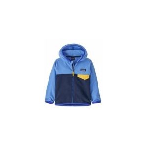 Vest Patagonia Baby Micro D Snap-T Jacket New Navy w/Abundant Blue-12 - 18 maanden