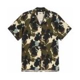 OAS - Cuba Linen Shirt - Herenblouse - Foliago - 100% Linnen - Relaxed Fit