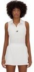 New Balance - Collared Tournament Tank - Wit - Stretch Knit - Sneldrogend