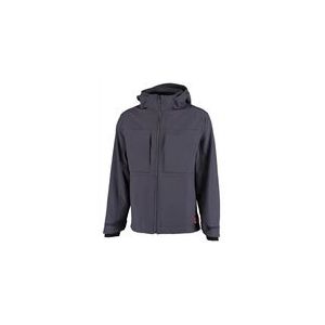 Werkjas Ballyclare Unisex 365 Windproof & Water Repellent Softshell Jacket With Hood  Charcoal-XXXXL