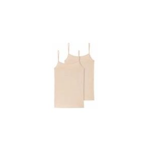 Ondershirt Schiesser Women 174388 95/5 Organic Sand (2-Pack)-Maat 42