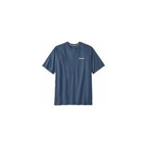 T Shirt Patagonia Men P6 Logo Responsibili Tee Utility Blue-M