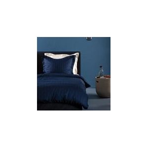 Dekbedovertrek Damai Linea Indigo Satijn-140 x 200 / 220 cm | 1-Persoons