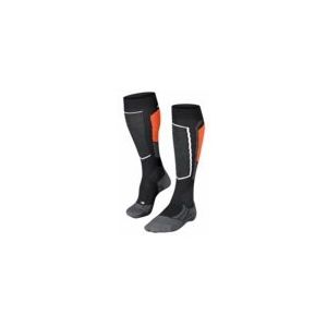 Skisokken Falke Women SK2 Intermediate Black-Schoenmaat 37 - 38