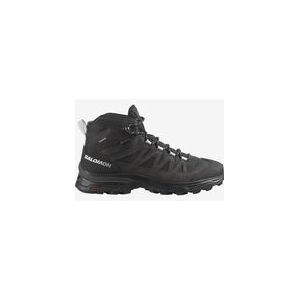 Wandelschoen Salomon Women X Ward Leather Mid GTX Ebony Phantom Black-Schoenmaat 36 (UK 3.5)