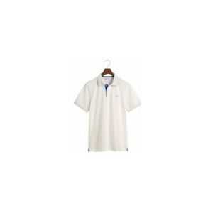 Polo GANT Men Contrast Pique Polo Eggshell-XL