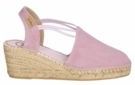 Toni Pons - Tremp - Espadrilles - Roze - Sleehak 4 cm