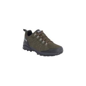 Wandelschoen Jack Wolfskin Men Refugio Texapore Low Khaki Phantom-Schoenmaat 48