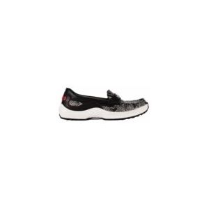 ZOO Adventure - Mocassin - Zwart - Leder - Pythonprint