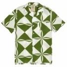 OAS - Bloomy Plateau Viscose - Blouse - Multi - Korte Mouwen