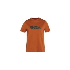 T-Shirt Fjallraven Women Fjallraven Logo Tee Terracotta Brown-M